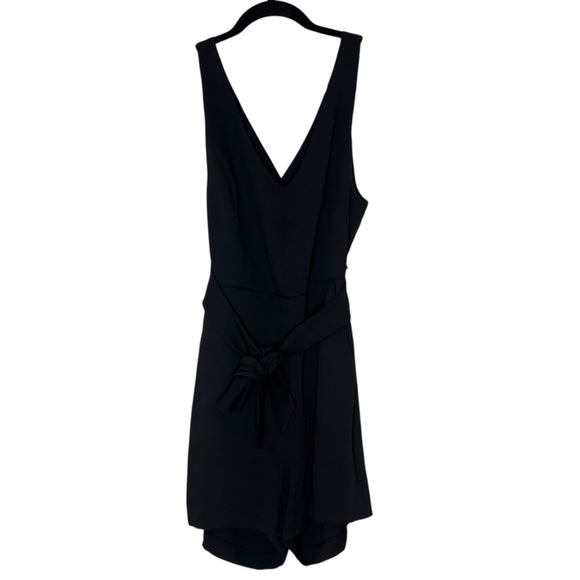 Aritzia Wilfred Écoulement Romper- Black- Size 10 - Picture 2 of 12